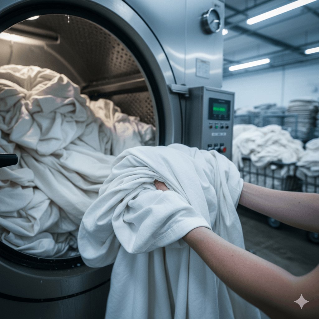 Vask og leje af linned: professionel linnedservice